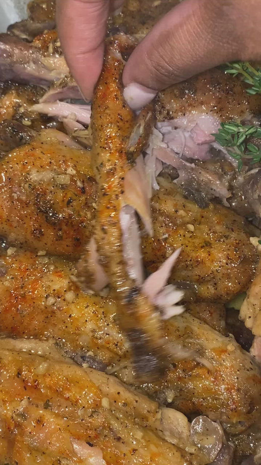 Smothered turkey wing recipe